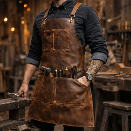 Blacksmith Leather Apron Master Protection Heavy Duty