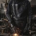 HeatProtector Welding Apron Durable Heat-Resistant Gear - Image 2