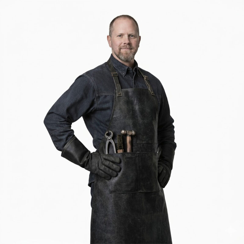 HeatProtector Welding Apron Durable Heat-Resistant Gear