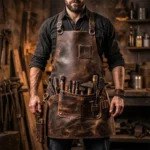 Heavy Duty IronGuard Blacksmith Leather Apron