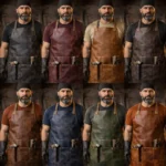 Iron Shield Blacksmith Apron Heavy Duty Protective Work (2)