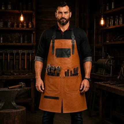 Ironclad Blacksmith Apron with Split Leg Heavy Duty