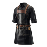 Ironclad Forge Crazy Horse Leather Blacksmith Apron - Image 2