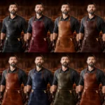 Ironclad Forge Crazy Horse Leather Blacksmith Apron