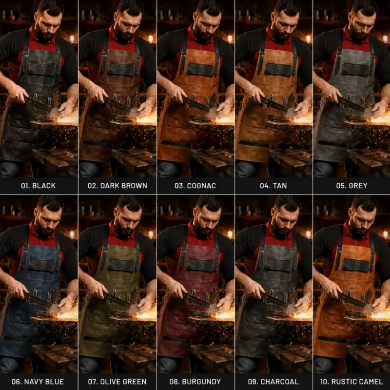 Ironclad Blacksmith Apron with Split Leg Heavy Duty