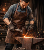 Blacksmith Leather Apron Master Protection Heavy Duty