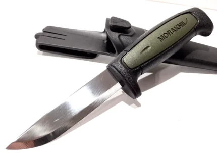Morakniv Basic 511 Carbon Steel Tactical Knife Black