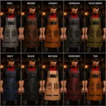 Reinforced Blacksmith Apron with Split Leg Heavy Duty