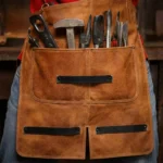 Reinforced Blacksmith Apron with Split Leg Heavy Duty