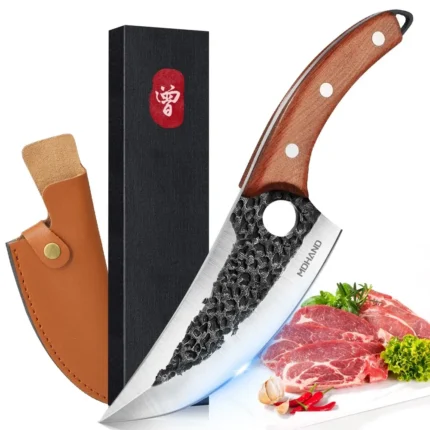 Viking Japanese Chef Knife Meat Cleaver & Boning Knife