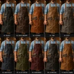 Heavy Duty Blaze Craft Blacksmith Leather Apron - All Colors