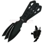 United Cutlery Throwing Knife Kunai Set with Case