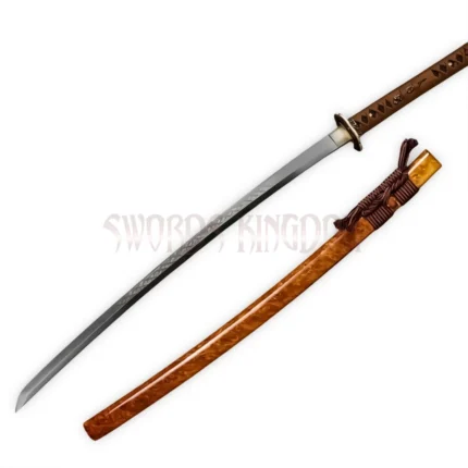Japanese Samurai katana sword handmade with L6 steel and real Hamon