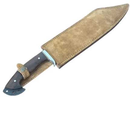 18” Reverse Tanto Bowie Knife Full Tang Carbon Steel