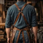 Back Straps of Forge Guard Premium Protective Blacksmith Work Apron