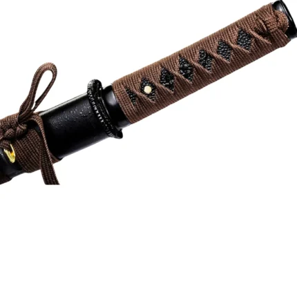Japanese Tanto Short 20" Sword Clay Tempered Blade