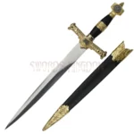 King Solomon medieval historical short sword with scabbard