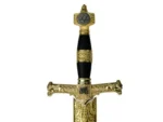 King Solomon Medieval Historical Short Sword with Scabbard