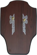 King Solomon Red Great Sword with Display Plaque
