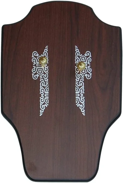 King Solomon Red Great Sword with Display Plaque