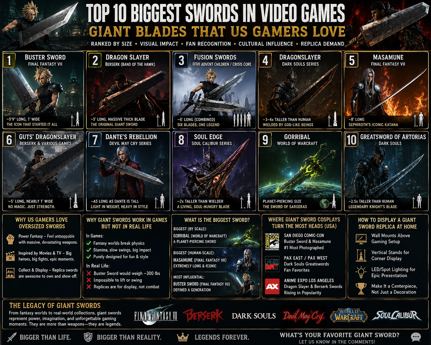 What are the Ranking Criteria for US Gamers Love