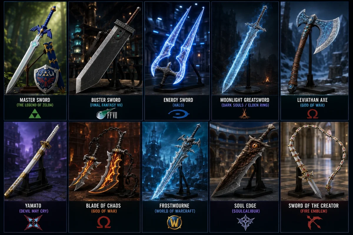 Best Video Game Swords for Cosplay