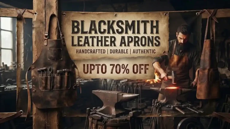 Blacksmith Leather Aprons - Handcrafted and Authentic