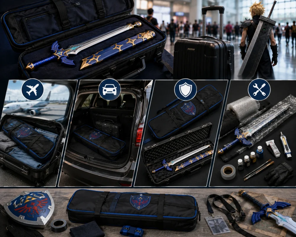 How to Transport Your Cosplay Sword to US Conventions