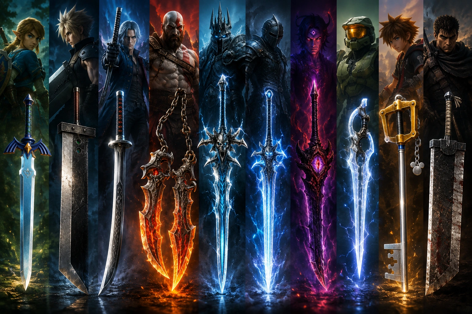 Top Most Overpowered Swords in Video Game History