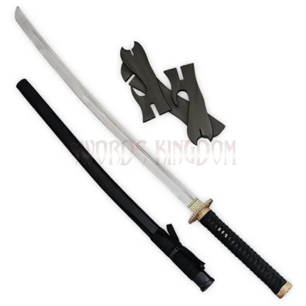 Japanese Katana Sword with Black Scabbard