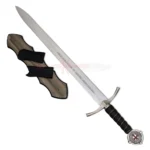Knight’s Oath Templar Sword Stainless Steel Replica featuring a classic medieval design.