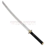 Japanese Samurai Katana with Black Scabbard